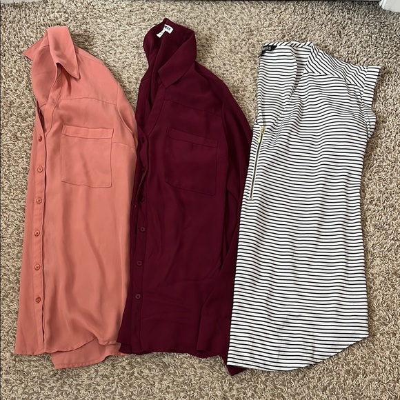 Express 3 Shirt Career Blouse Bundle - Size Medium - Picture 1 of 11